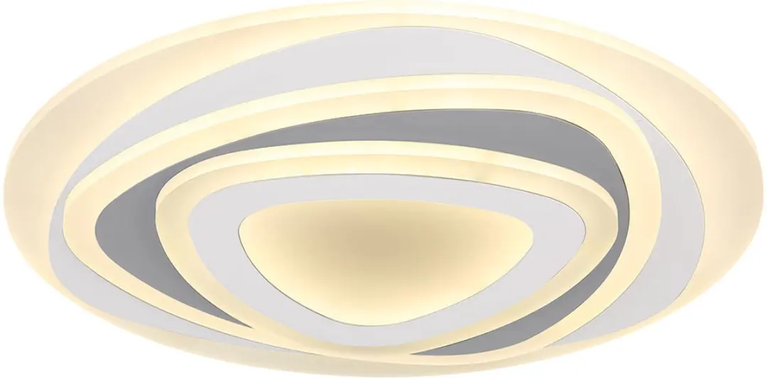 Globo Sabatino Plafondlamp - Ø50cm - Wit - afbeelding 4 van 6