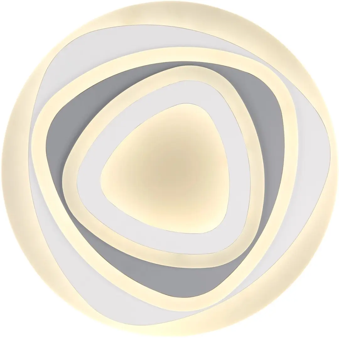Globo Sabatino Plafondlamp - Ø50cm - Wit - afbeelding 3 van 6
