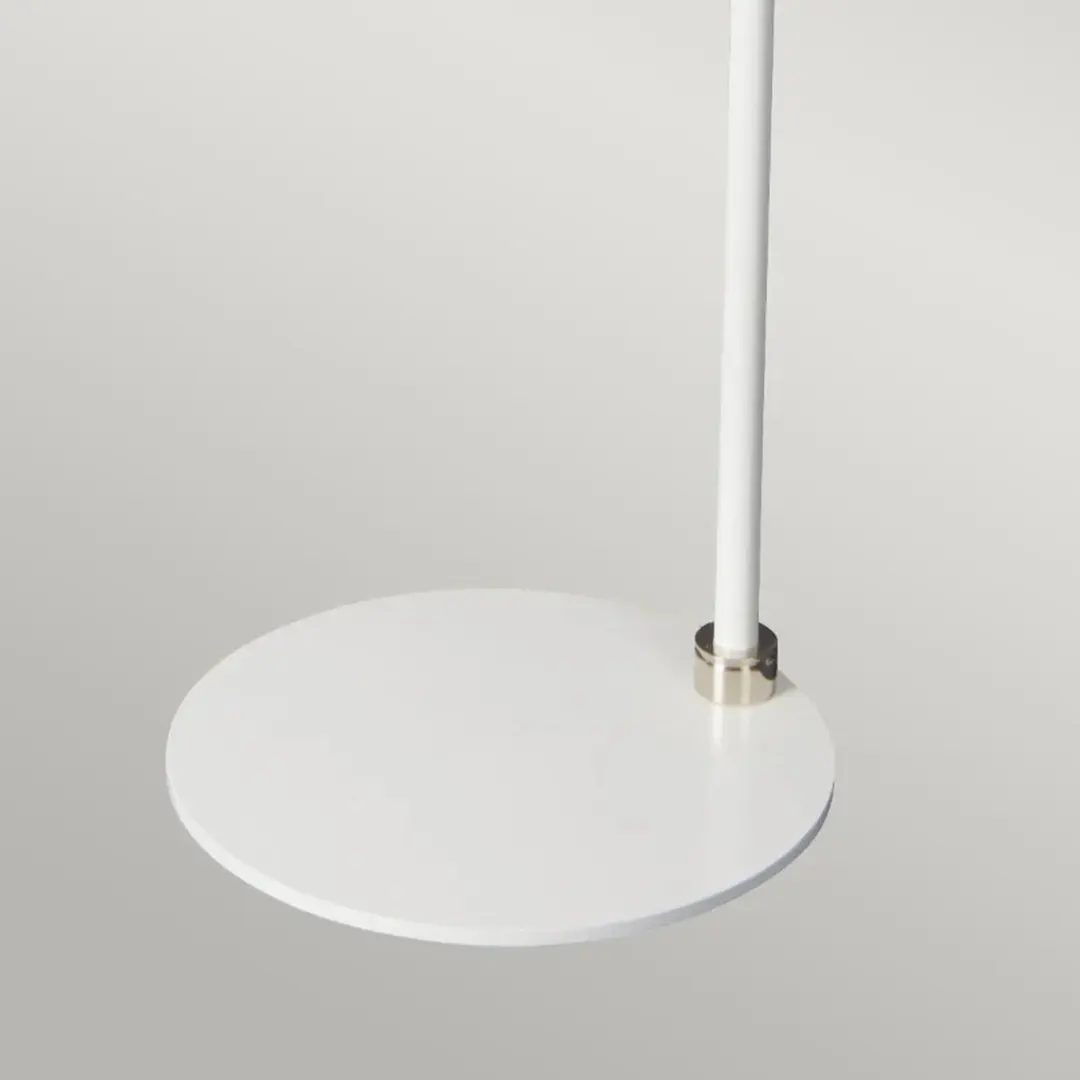 Elstead Lighting Balance Staande LED Lamp E27 60W - Polished Nickel