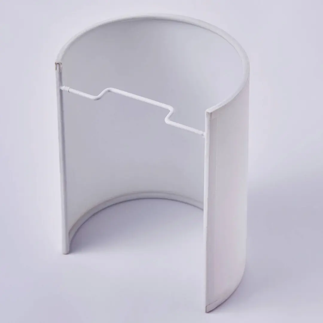 Lindby Wandlamp 1 Licht E27 - Wit Mat Nikkel