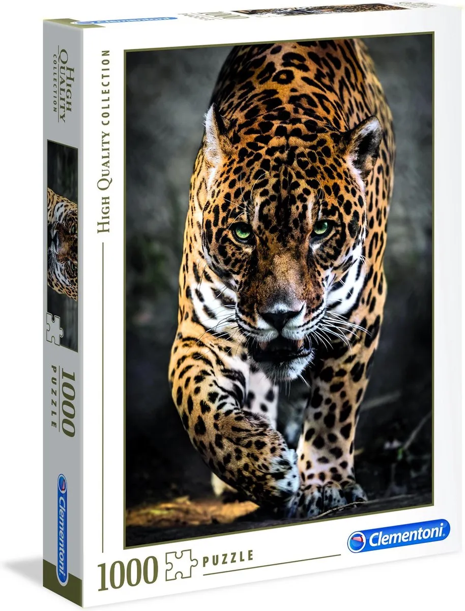 Clementoni Walk of the Jaguar Puzzel 1000 Stuks - Multikleur