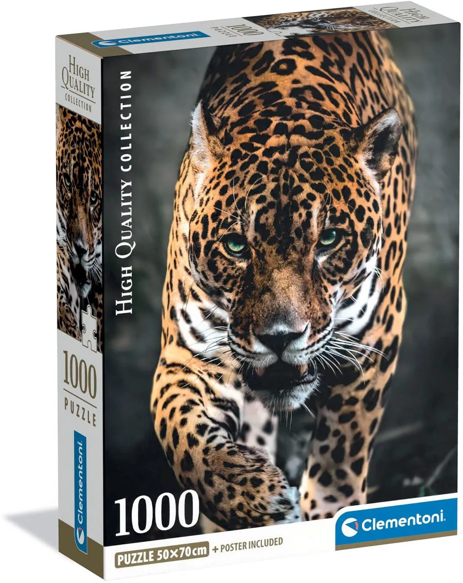 Clementoni Walk of the Jaguar Puzzel 1000 Stuks
