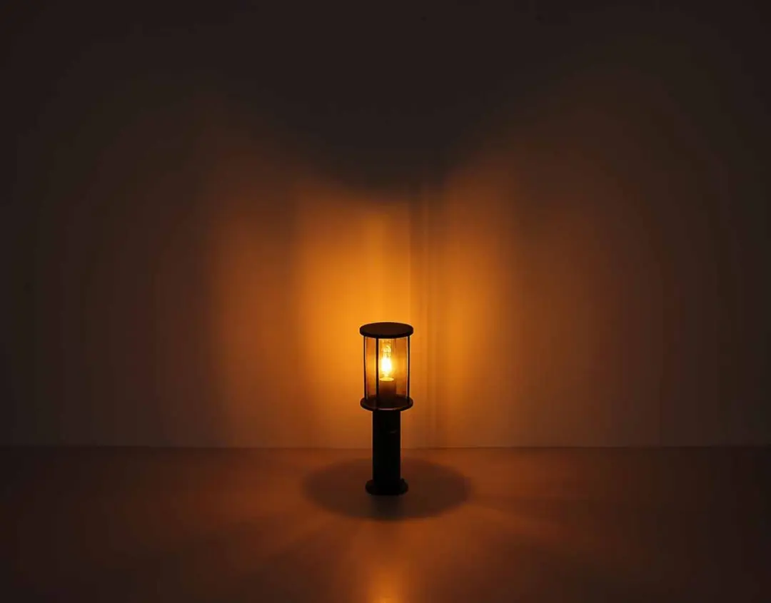 Globo Gracey Vloerlamp - 1 Lichtpunt - Ø14cm - Zwart
