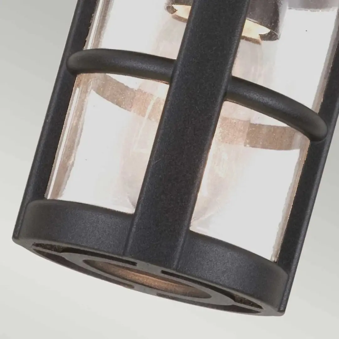 Elstead Hereford LED Buitenlamp E27 60W - Dimbaar - Zwart