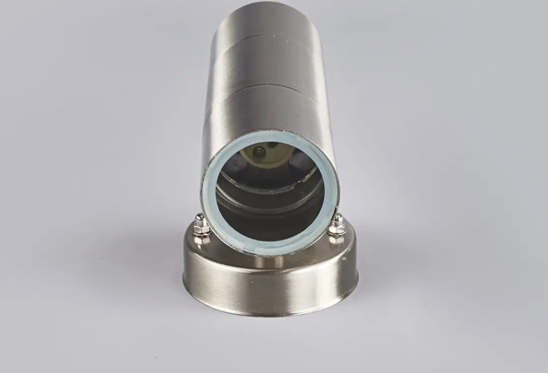 Lindby Wandlamp Buiten 2-Lichts GU10 Roestvrij Staal