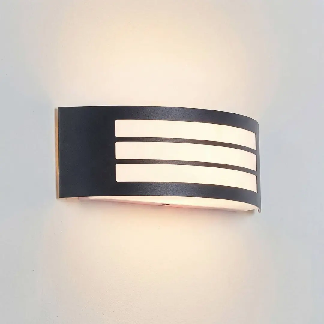 Lindby Wandlamp Buiten Aluminium 1 Licht E27