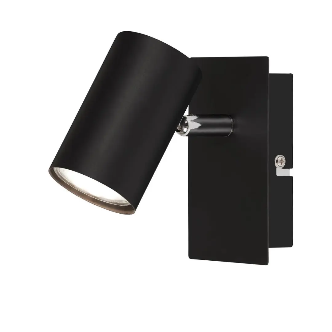 Briloner RUN Wandlamp GU10 - 1 Lichtpunt - Zwart