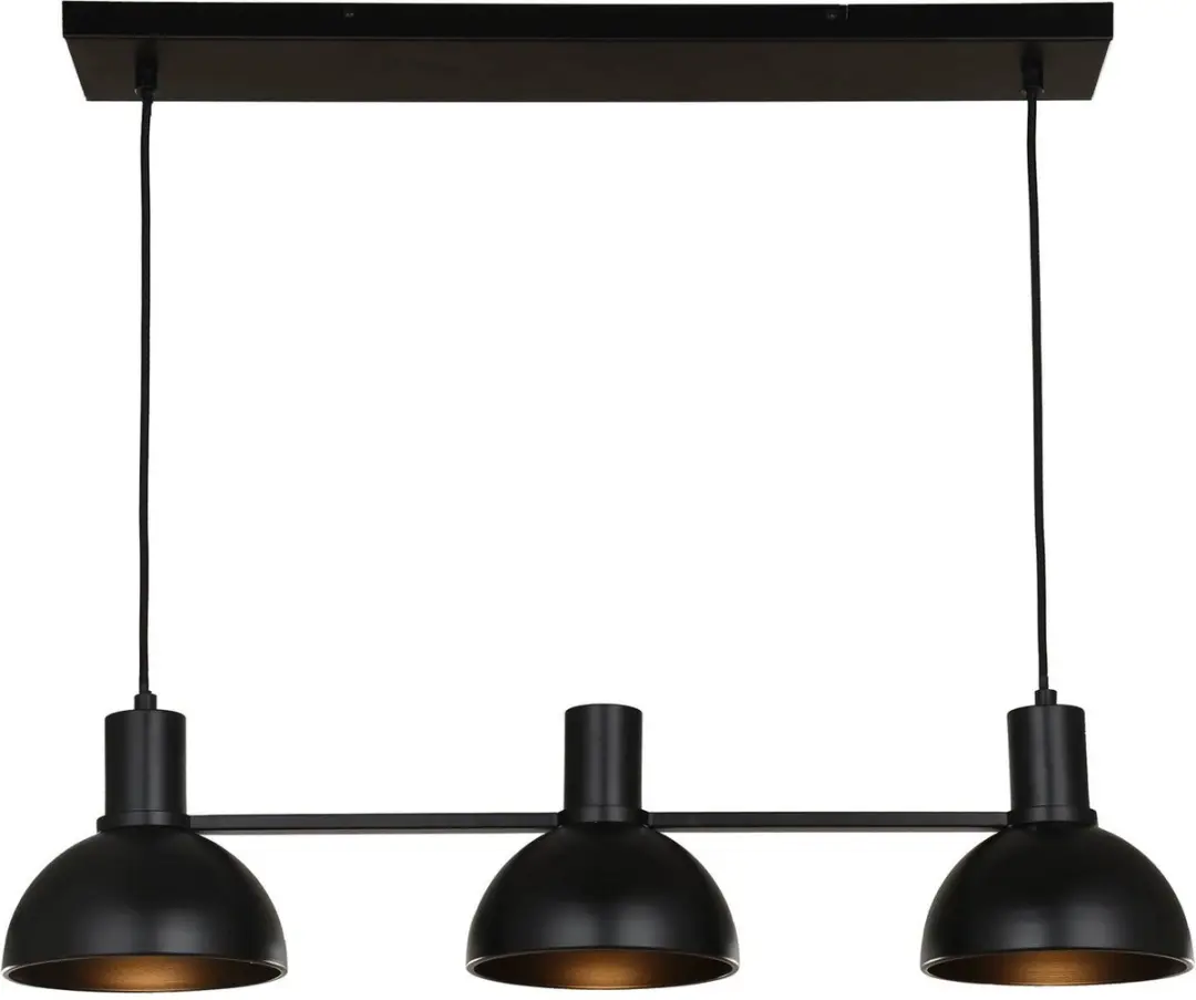 Lucande Hanglamp 3-Lichts IJzer E27