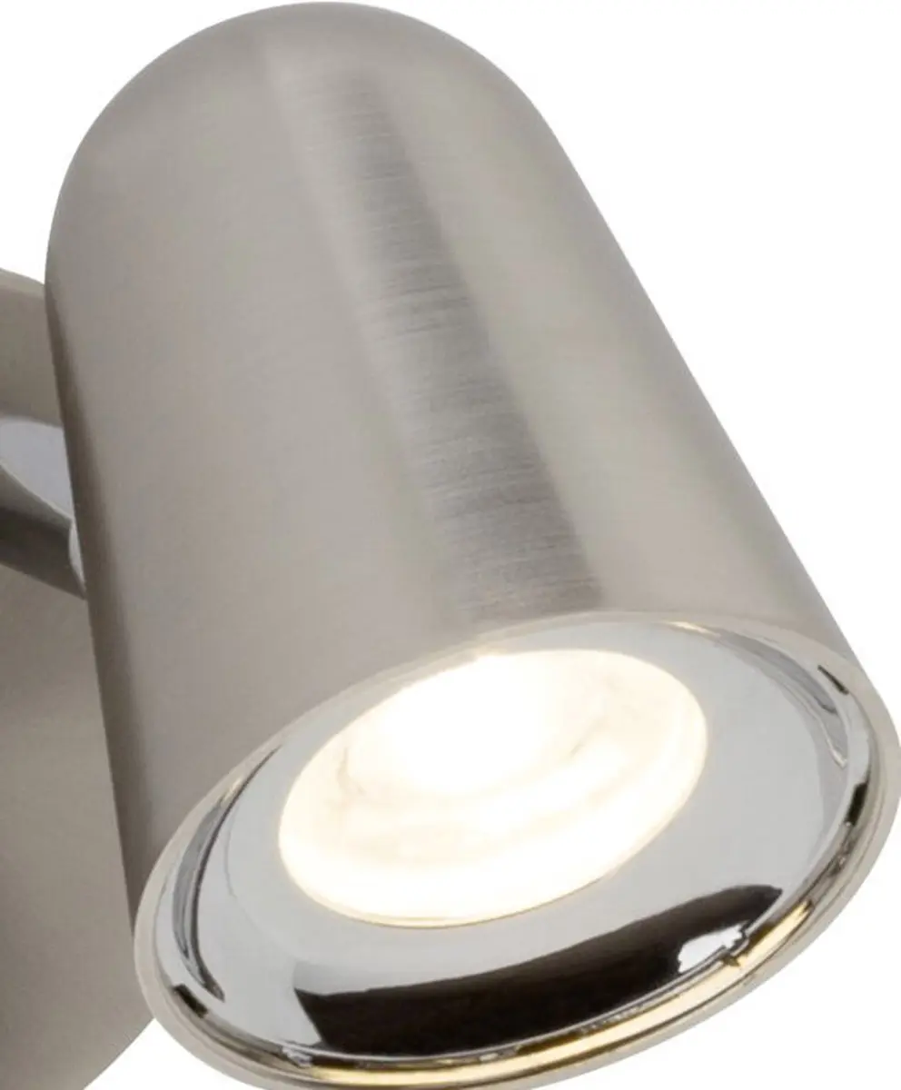 Brilliant NIFTY Wandspot - Chroom 8cm