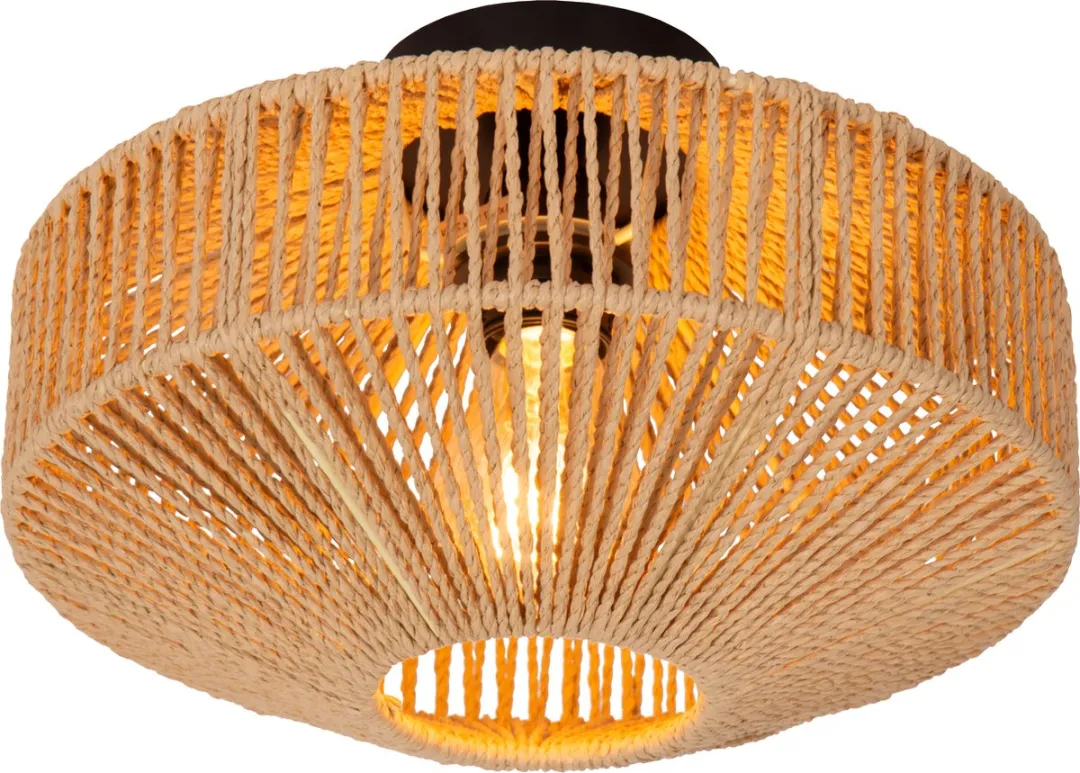 Lucide JUUL Plafondlamp E27 - 40cm - Naturel