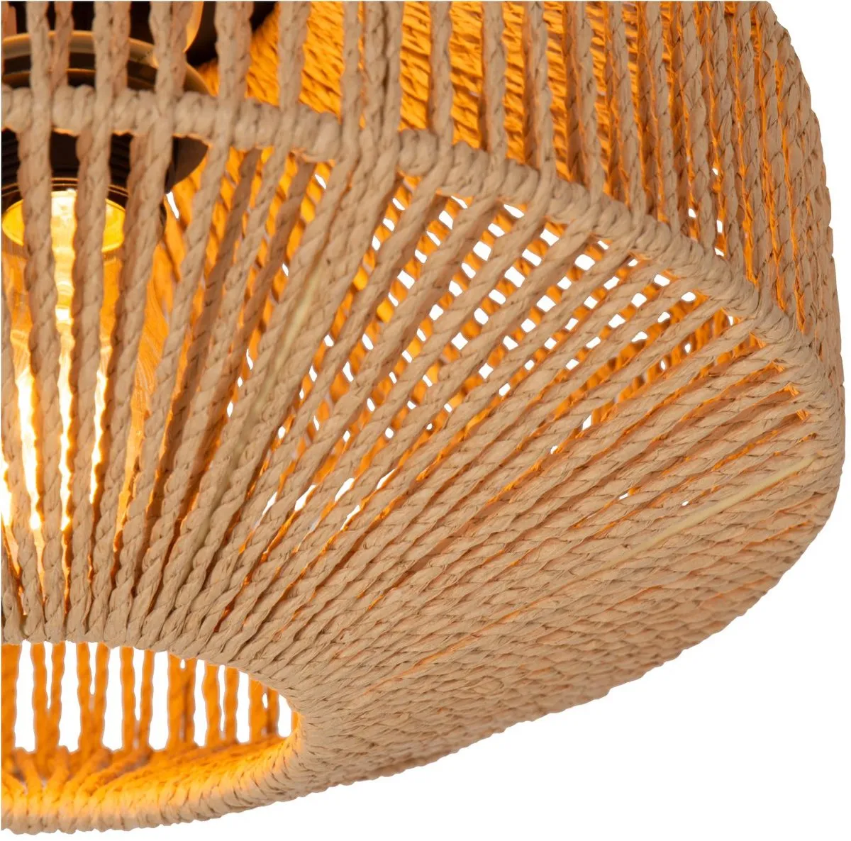 Lucide JUUL Plafondlamp E27 - 40cm - Naturel