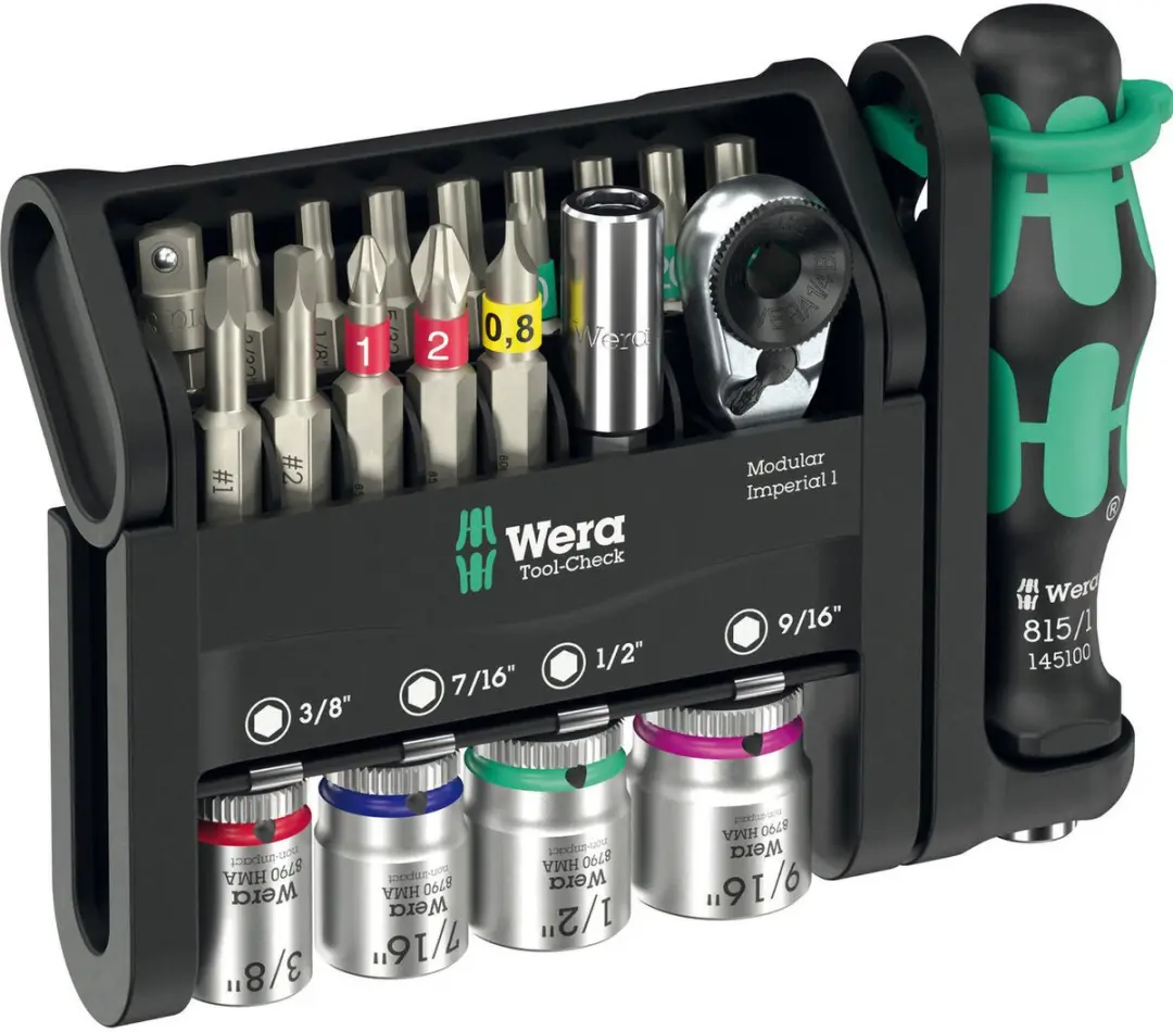 Wera Tool-Check Modular Imperial 1 05049001001 Gereedschapsset - 21-delig