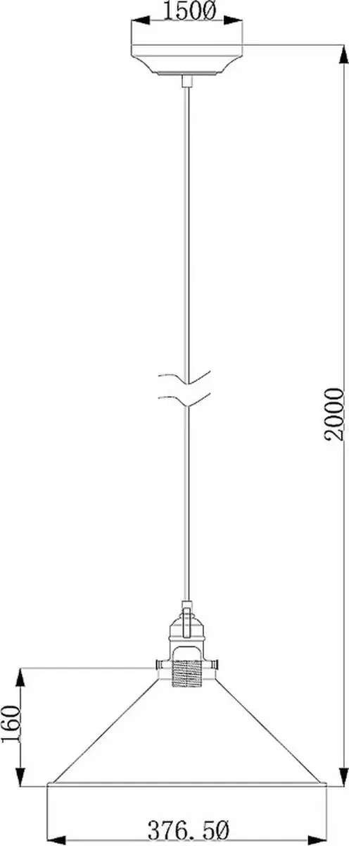 Elstead Provence LED Hanglamp - Dimbaar - Aged Brass