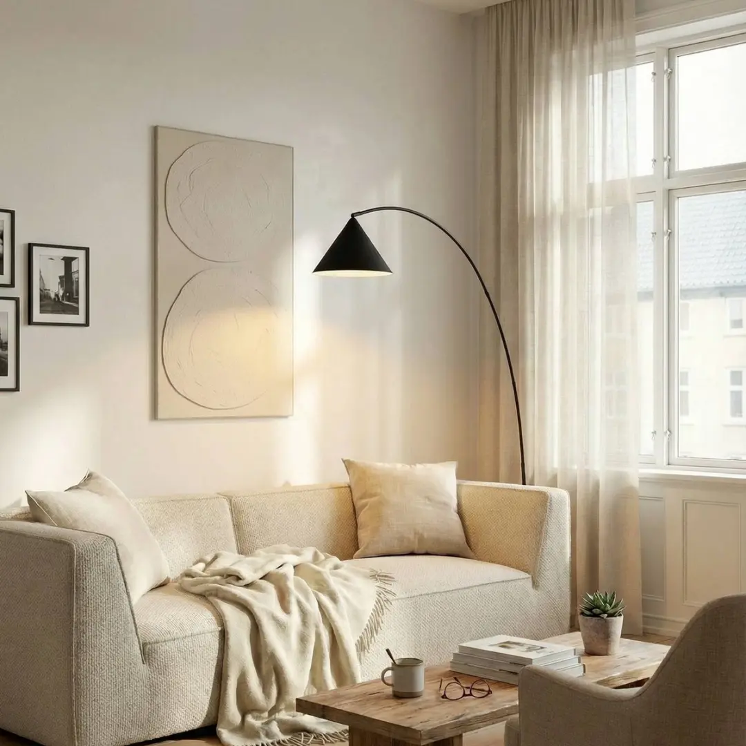 Lindby Vloerlamp Metaal 195cm