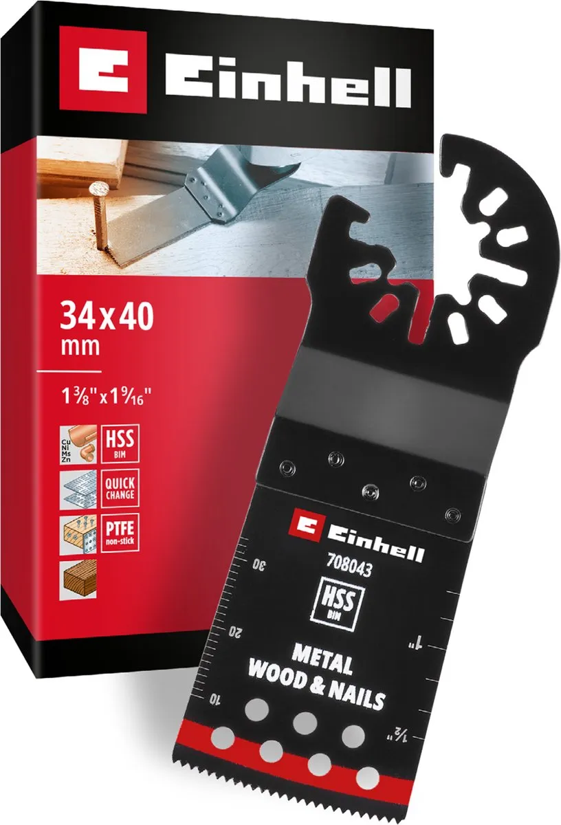 Einhell 708043 Tauchsägeblad BIM Met