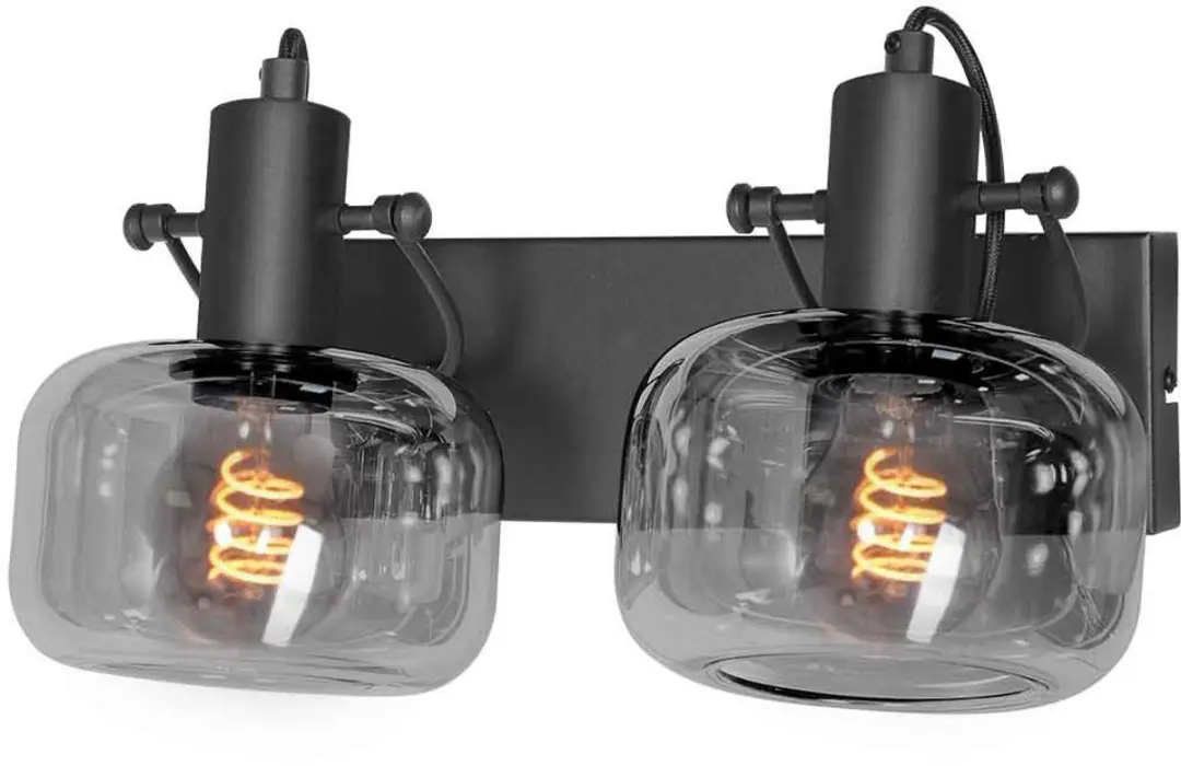 Steinhauer Glaslic 3865ZW Wandlamp