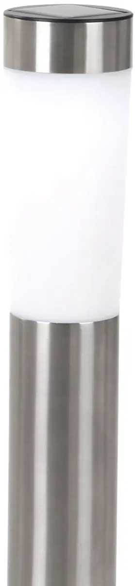 Globo Solarlamp RVS Grondspies - 3 Stuks - 0.06W - 7.5x56cm - afbeelding 3 van 6