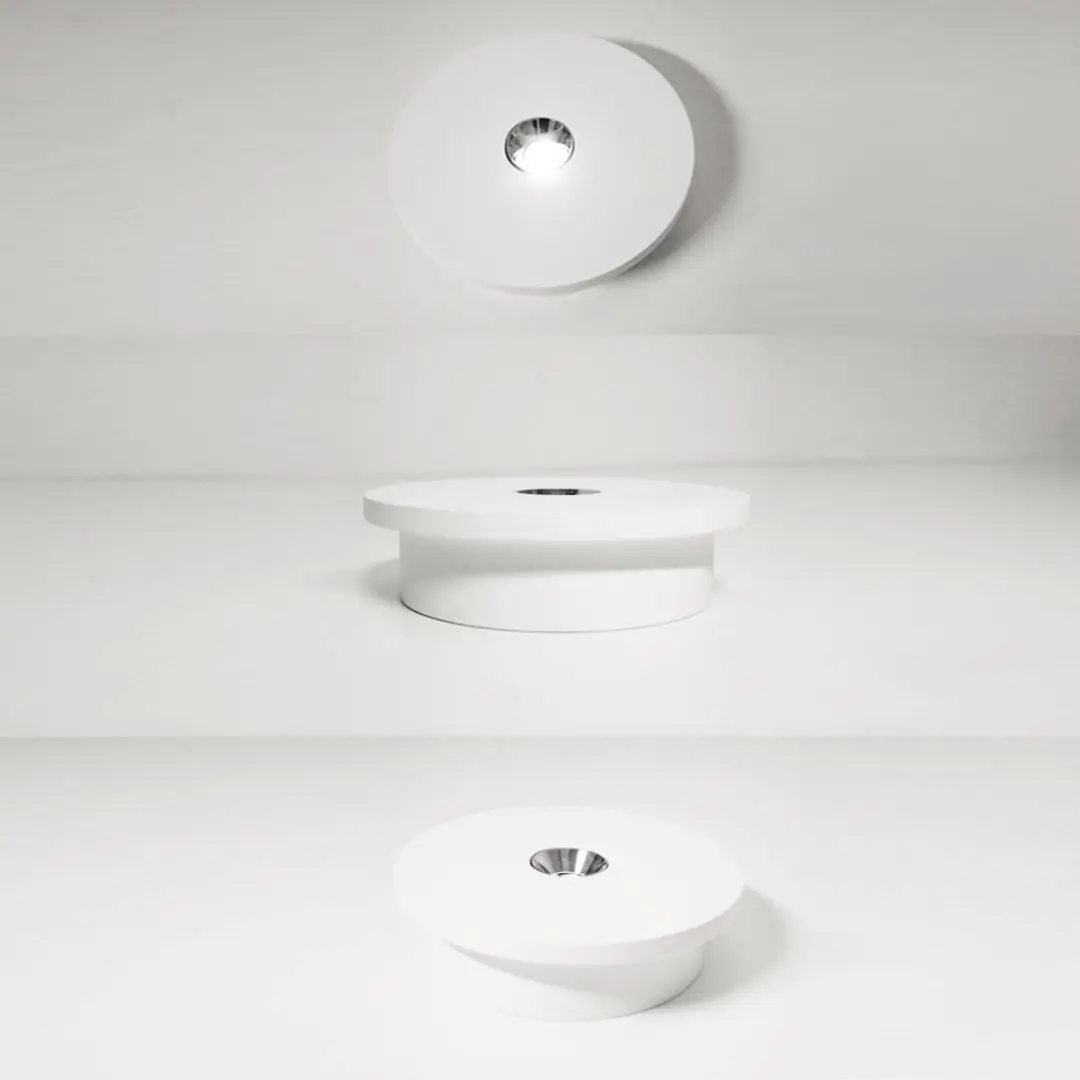 Globo Plafondlamp Keuken LED 4W 200lm Warm Wit - 16x4,5cm Wit