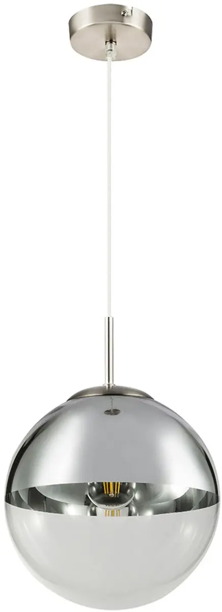 Globo Varus Hanglamp - Nikkel - Ø25cm - E27