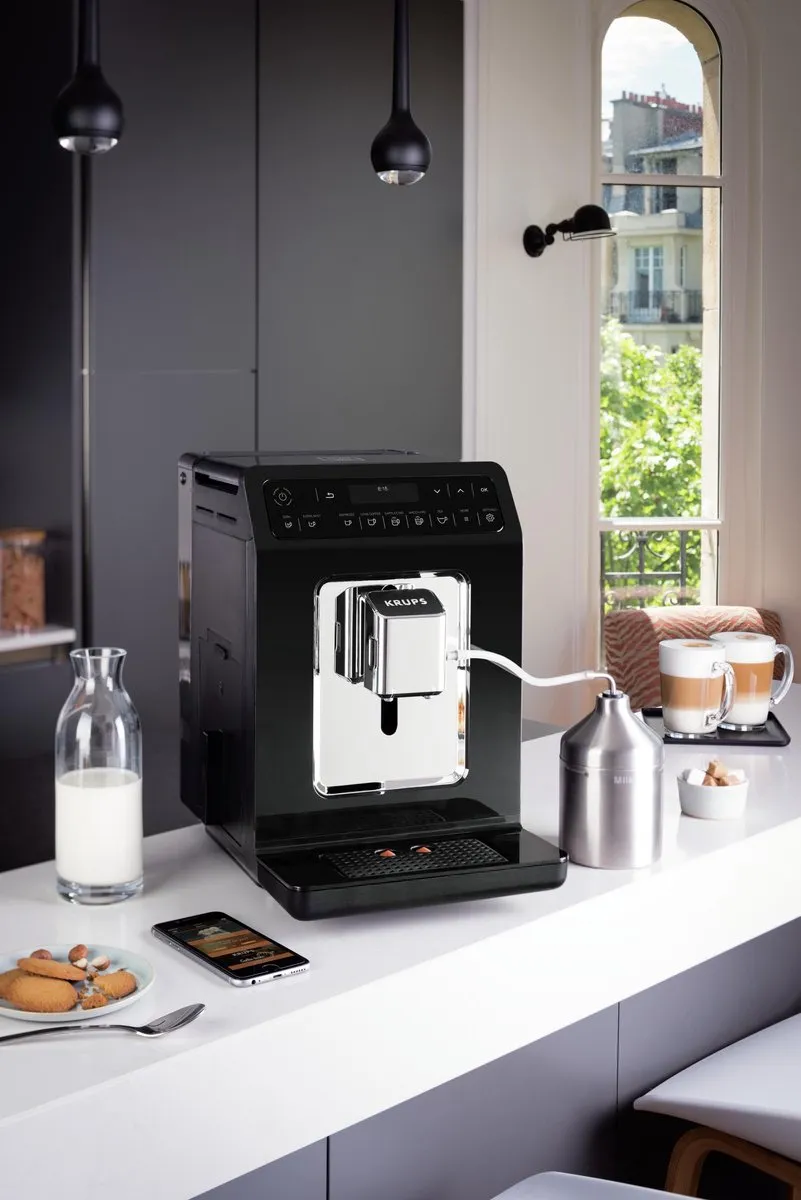 Krups Evidence EA8918 Volautomatische Espressomachine - Zwart