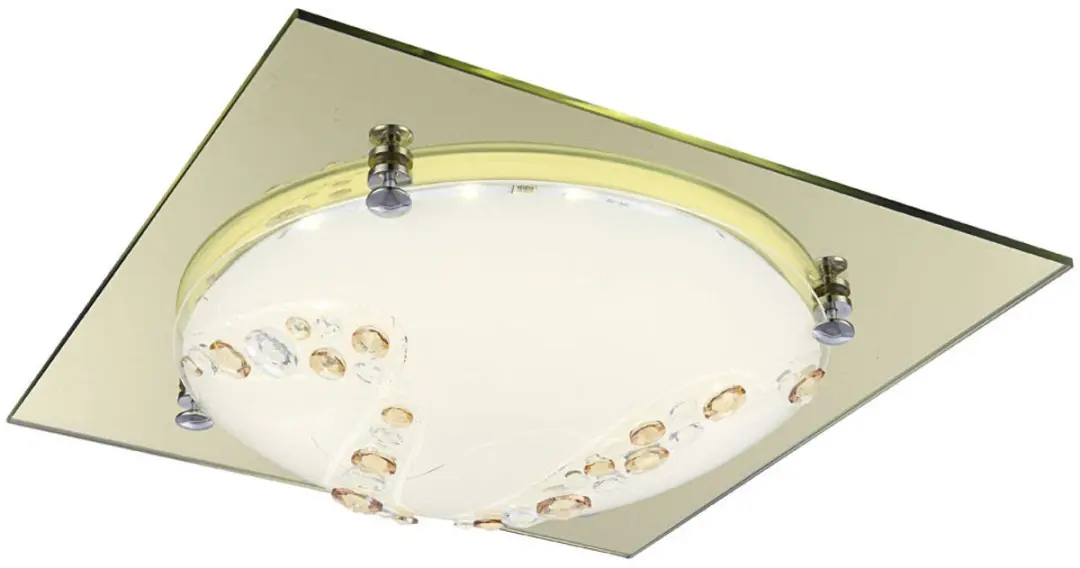 Globo LED Plafondlamp Kristal 31,5cm