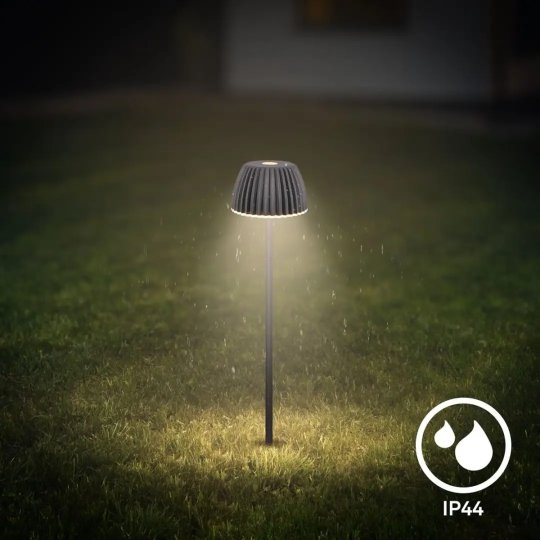 Briloner Riffle Nano Padverlichting Set - 2 Stuks - 1,5W - Antraciet