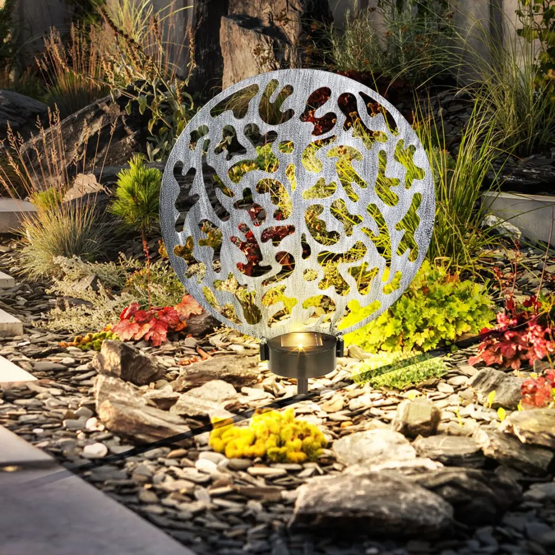 Globo Solar Plug-in Lamp Tuindecoratie Aardespies