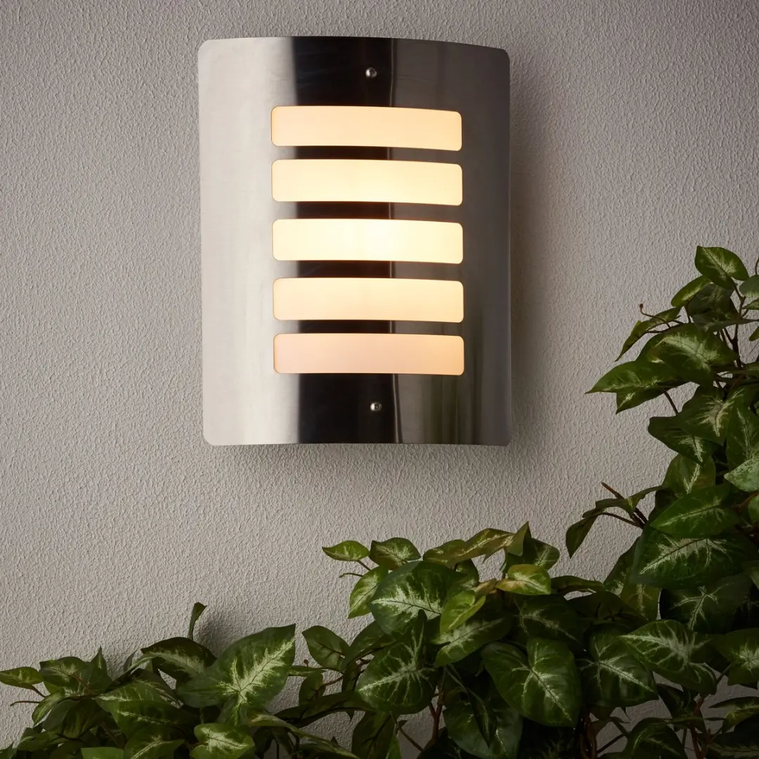 Brilliant Todd Buitenlamp E27 40W - Chroom - afbeelding 6 van 6