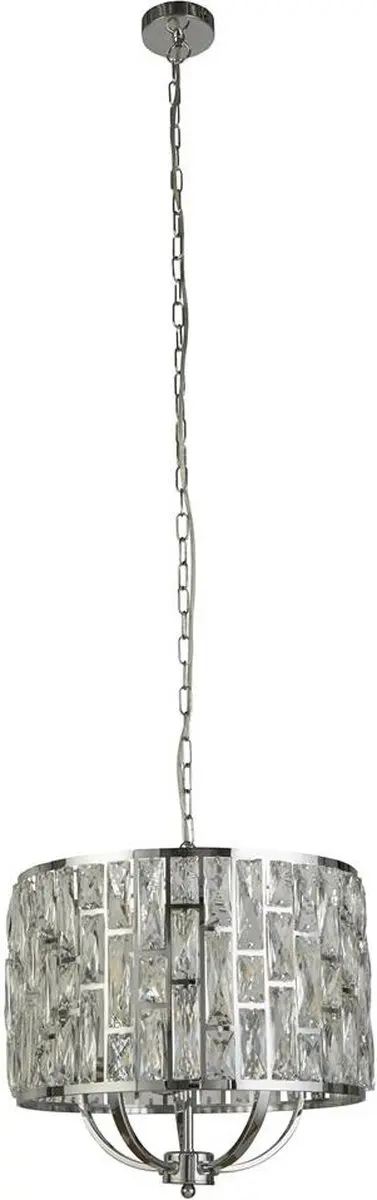 Searchlight Bijou Hanglamp 5 Lichts - Kristal - Chroom