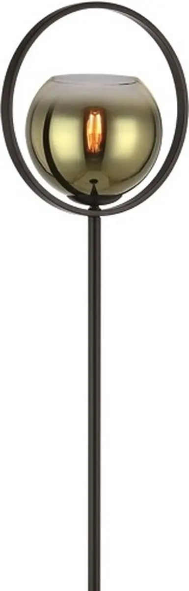 Freelight Aureol Vloerlamp 165cm - Goud & Zwart