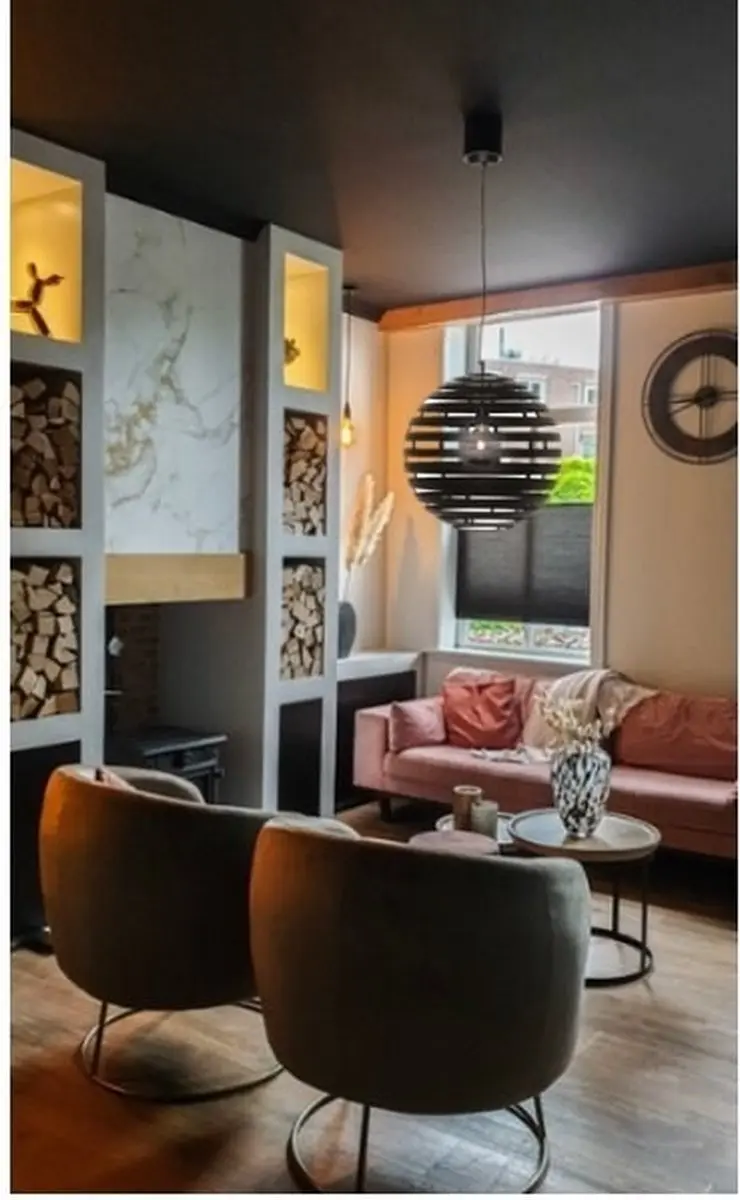 Freelight Nettuno Hanglamp Ø50cm - Zwart