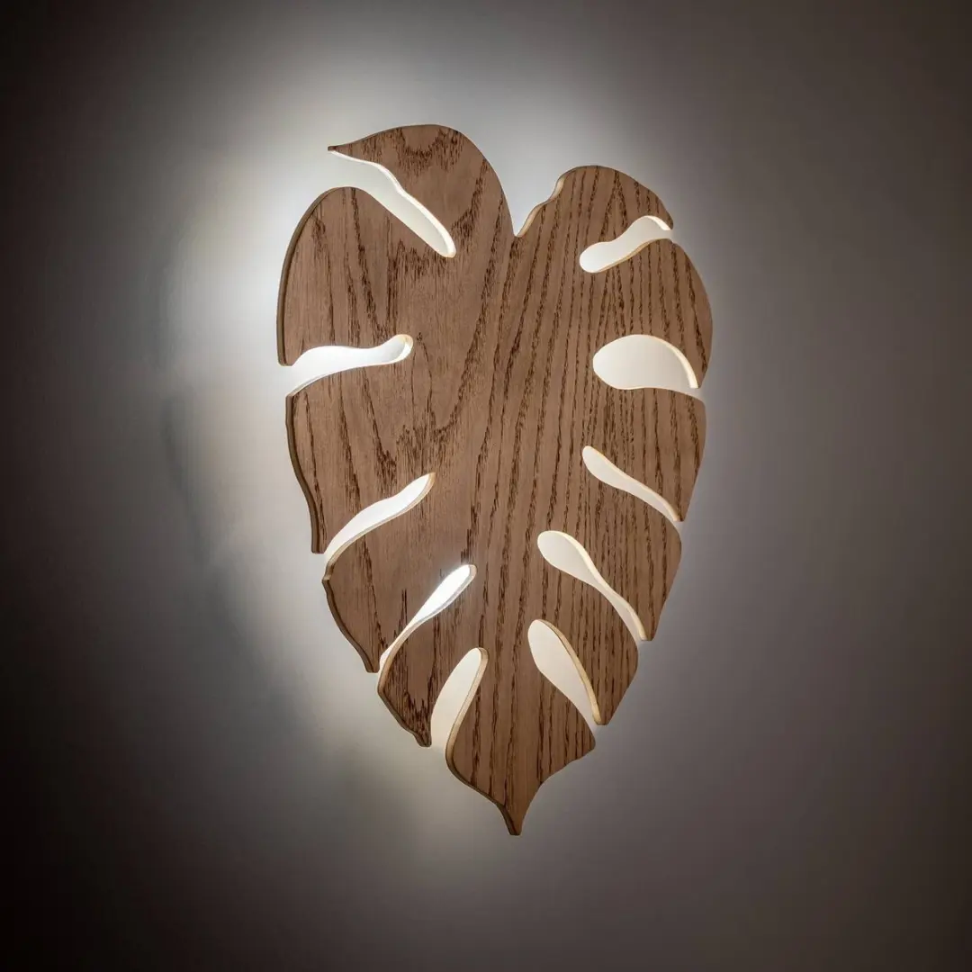 Envostar Wandlamp Hout 3-lichts G9 - Hel hout