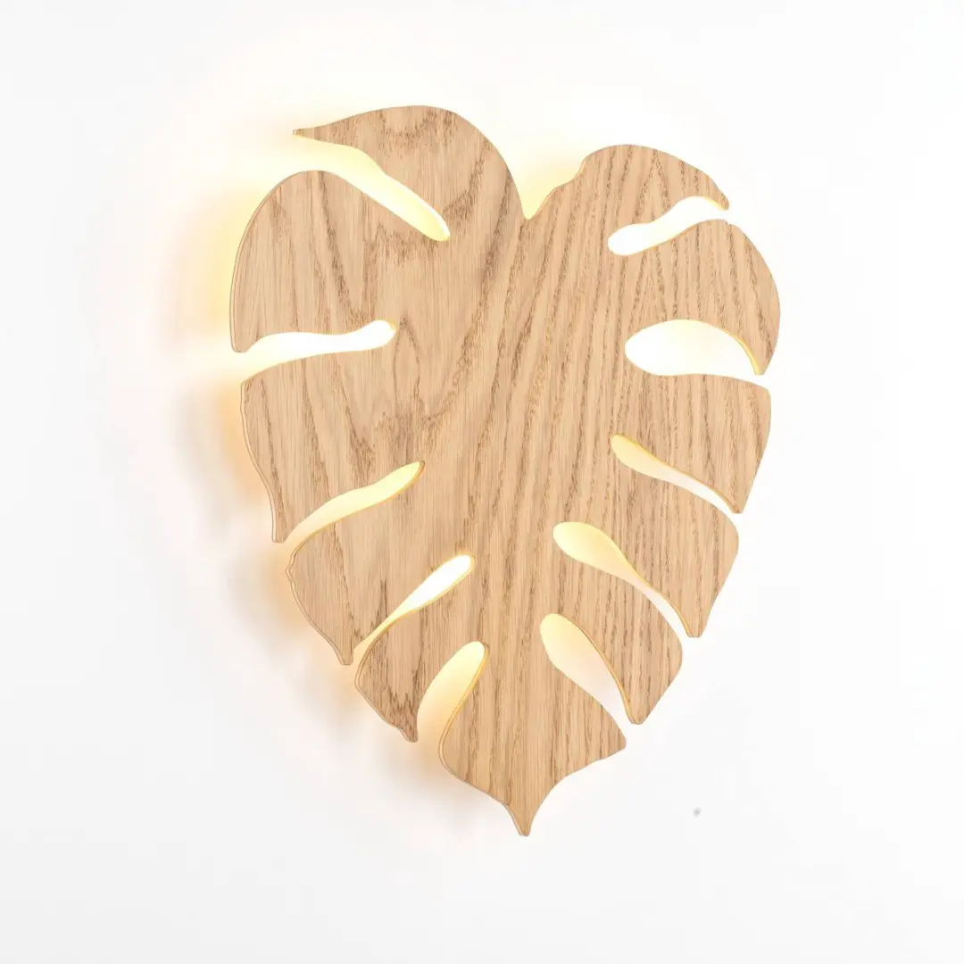 Envostar Wandlamp Hout 3-lichts G9