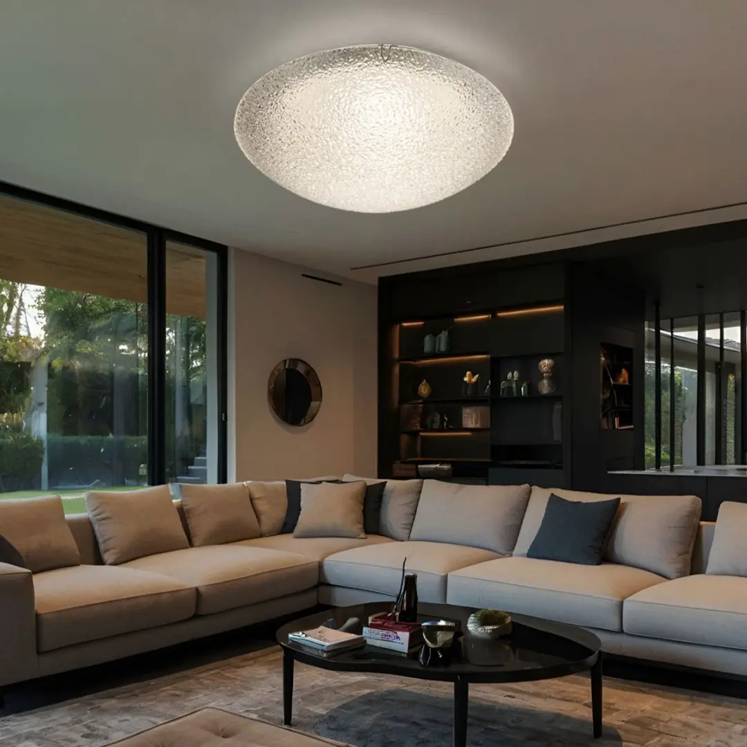 Globo LED Plafondlamp IJs Rond 12W 800 Lm Warm Wit - 30cm
