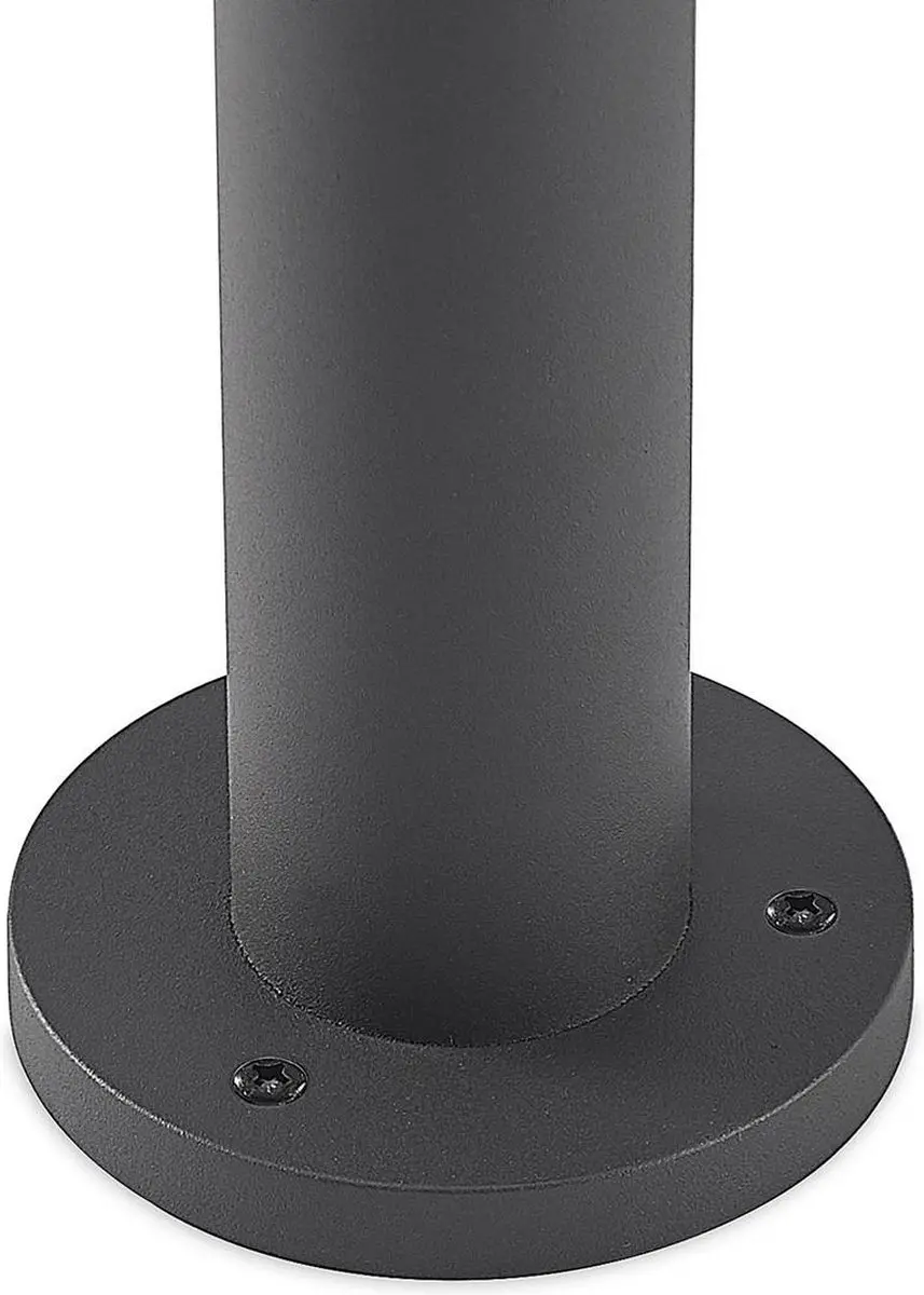 Lucande Tuinpadverlichting Aluminium GX53 11W - Donkergrijs