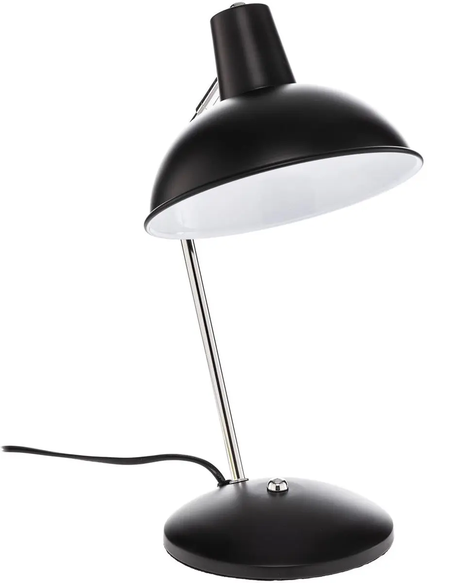 Lindby Bureaulamp 1 Licht E14 - 40W - Zwart mat