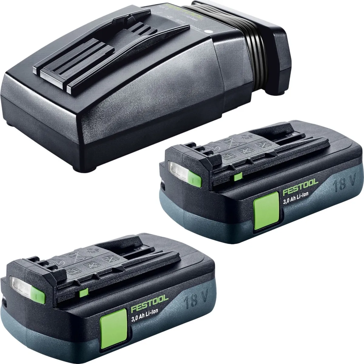 Festool ETSC 150 Excenterschuurmachine 18V - 2x 3.0Ah + Lader