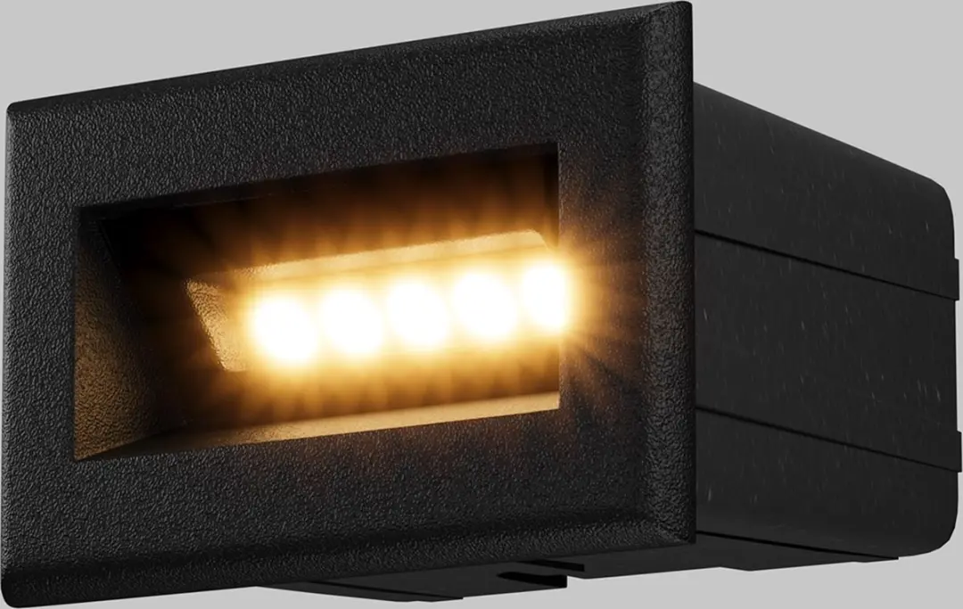 Maytoni Outdoor Bosca Trapleuningverlichting 3W - Zwart