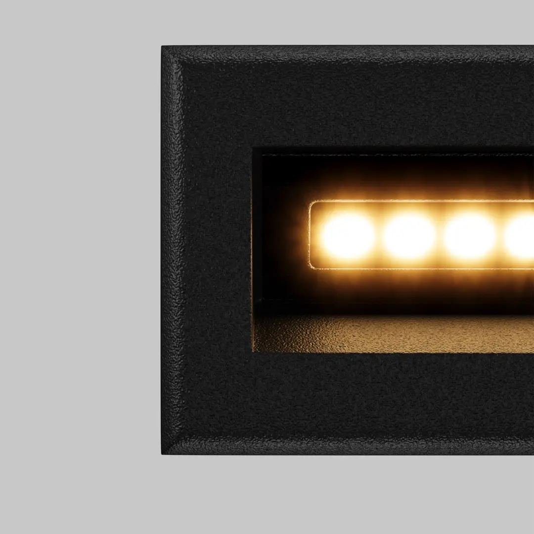 Maytoni Outdoor Bosca Trapleuningverlichting 3W - Zwart