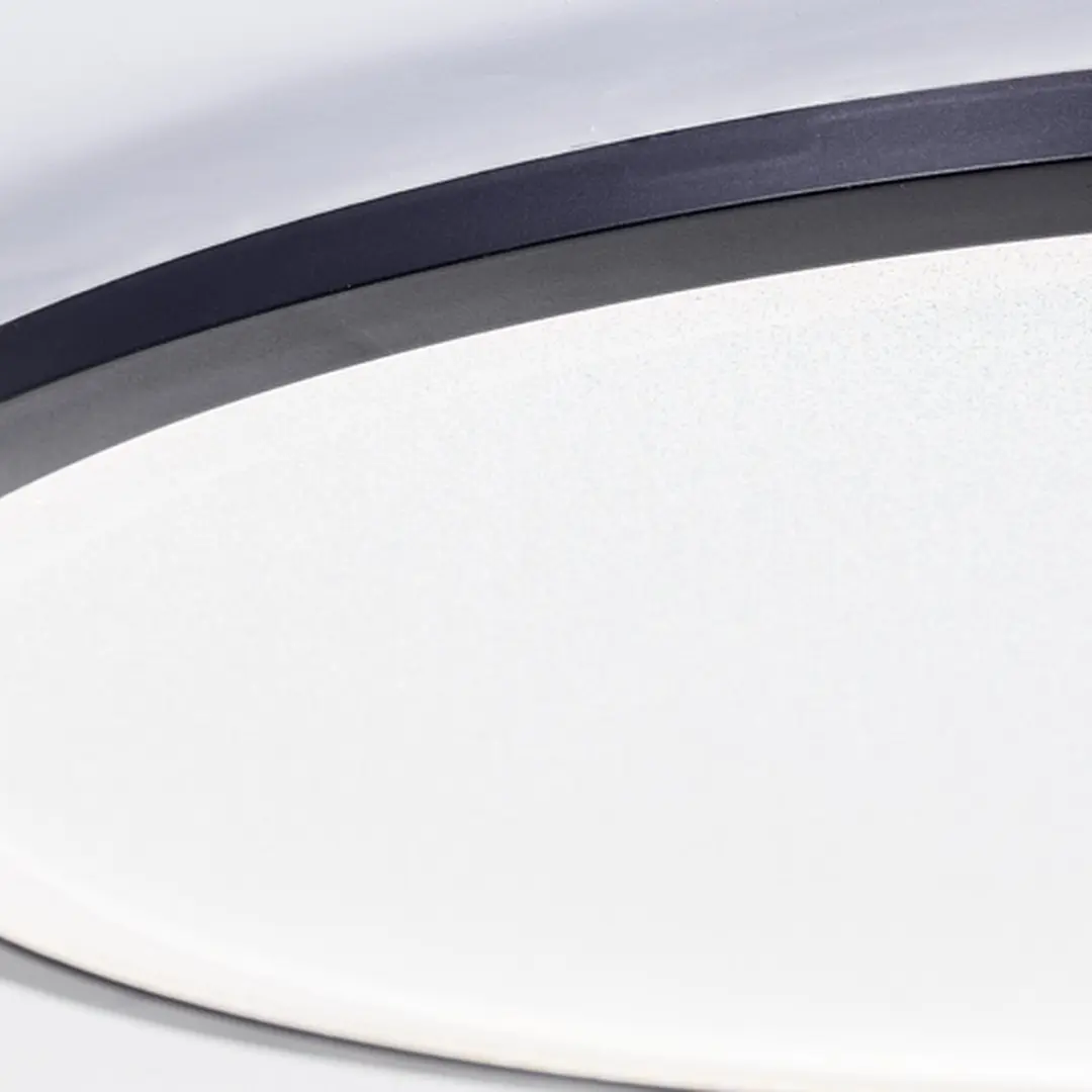 Brilliant Mosako Plafondlamp 35W - Dimbaar - Ø50cm - Zwart/Wit - afbeelding 6 van 6