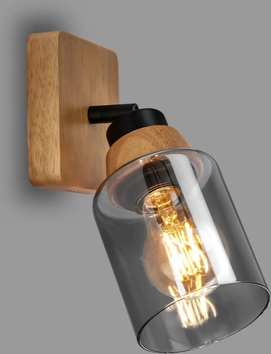 Briloner Royk Wandlamp - 40W Rook