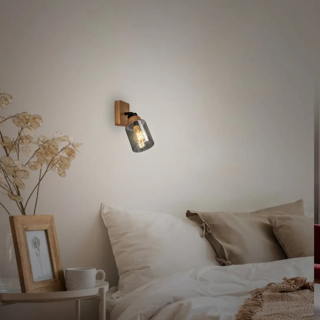 Briloner Royk Wandlamp - 40W Rook