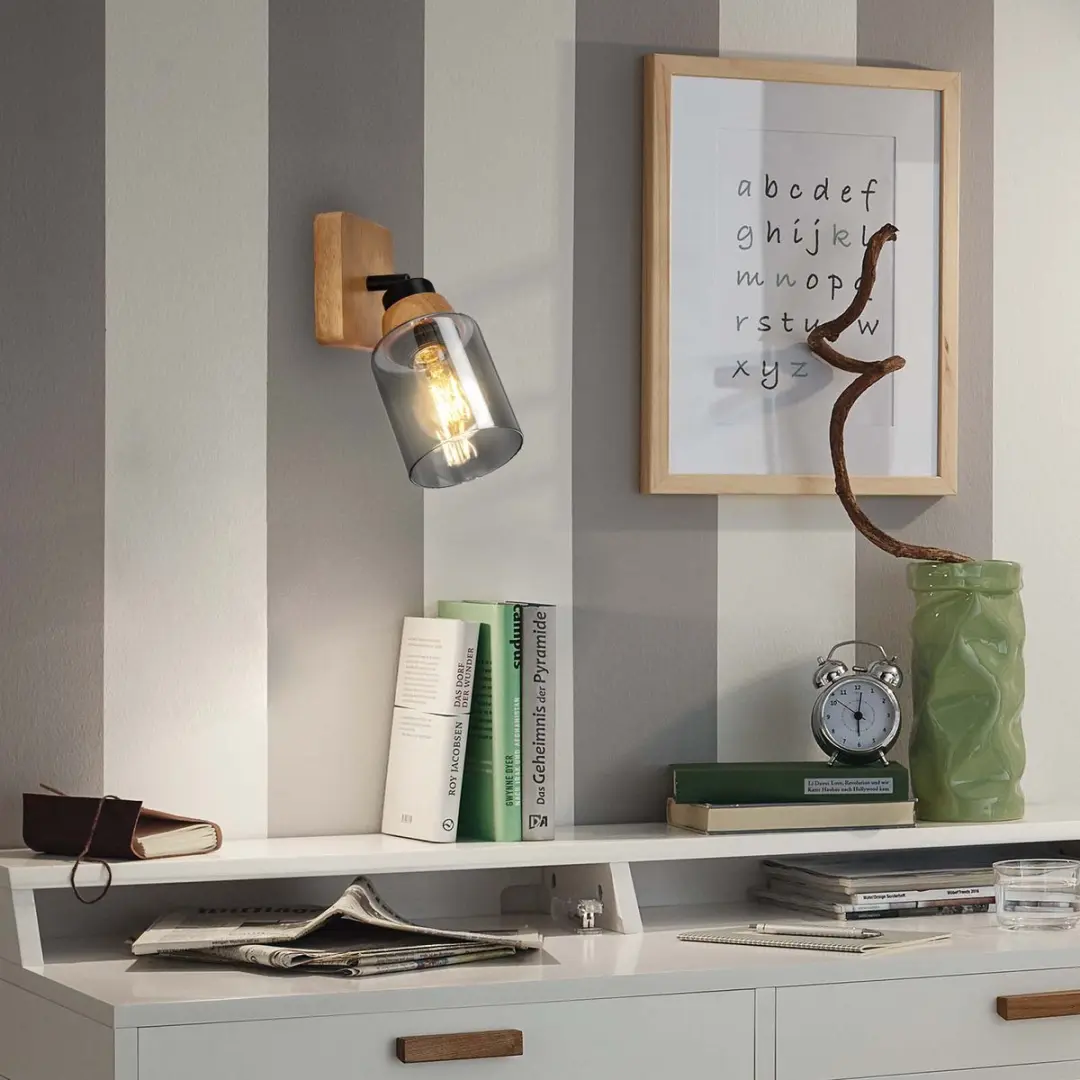 Briloner Royk Wandlamp - 40W Rook - afbeelding 6 van 6