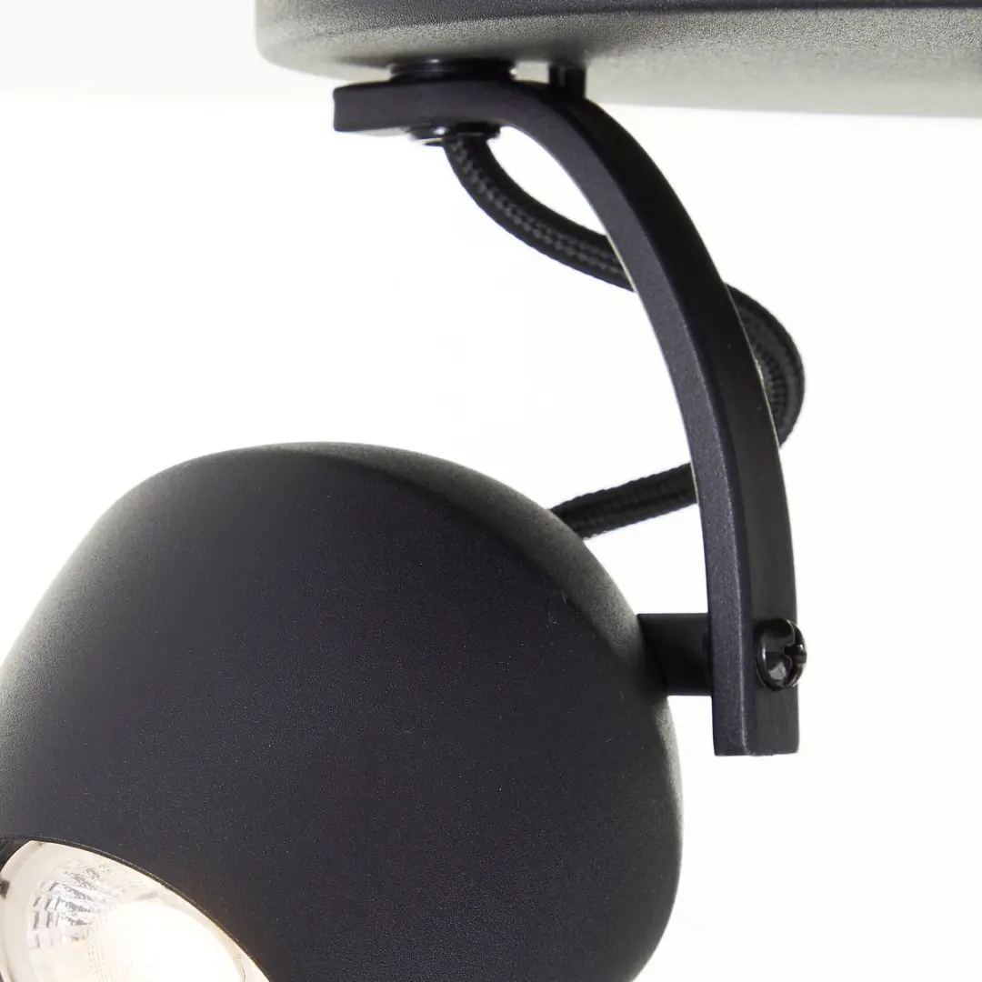 Brilliant Vertino Plafondspot GU10 2x5W - 3000K - Zwart
