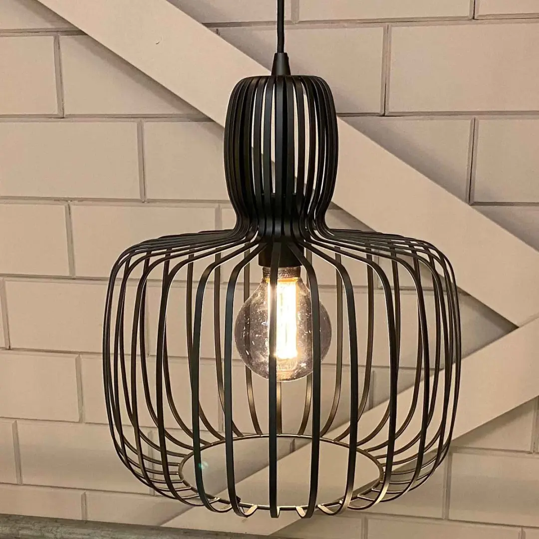 Freelight Costola Hanglamp - Scandinavisch Zwart