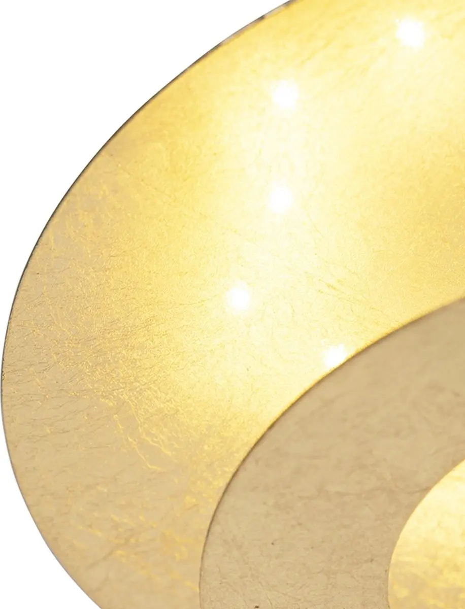 Paul Neuhaus Belle Art Deco LED Plafondlamp Ø24cm - Goud