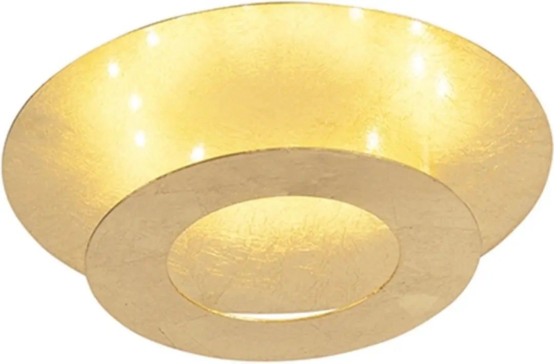 Paul Neuhaus Belle Art Deco LED Plafondlamp Ø24cm - Goud
