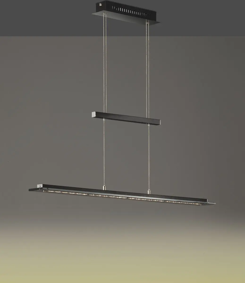 Fischer & Honsel Hanglamp Tenso TW LED 2100 Lumen - Zwart