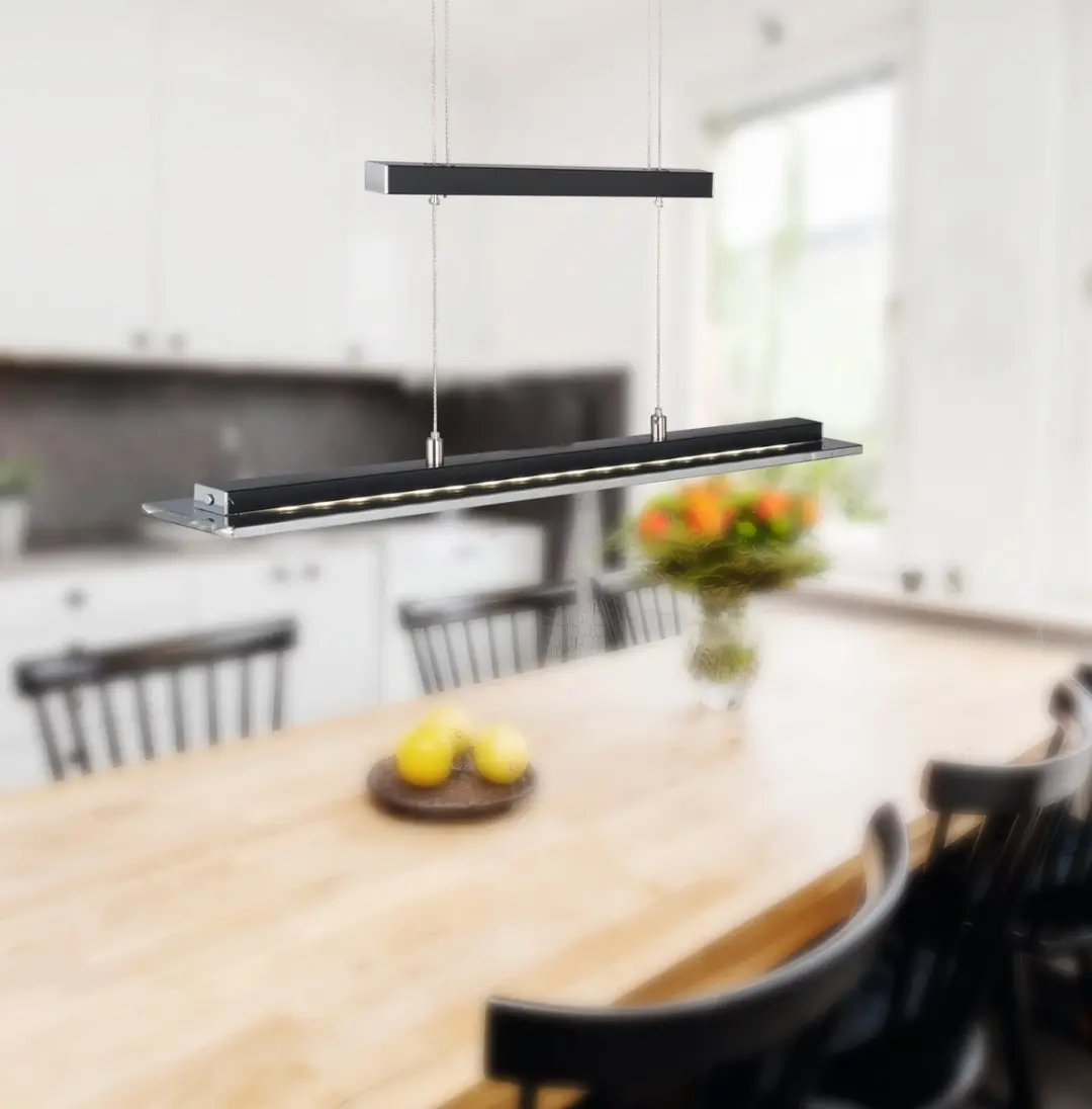 Fischer & Honsel Hanglamp Tenso TW LED 2100 Lumen - Zwart - afbeelding 6 van 6