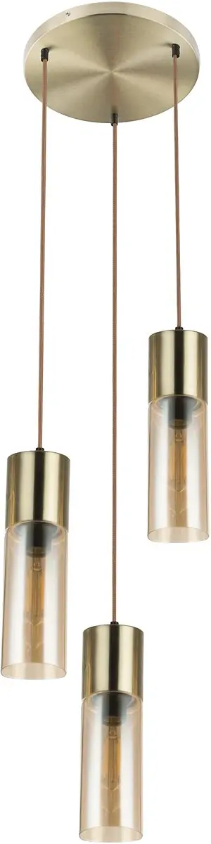 Globo Annika Hanglamp - Messing - Ø30cm - 3x E27